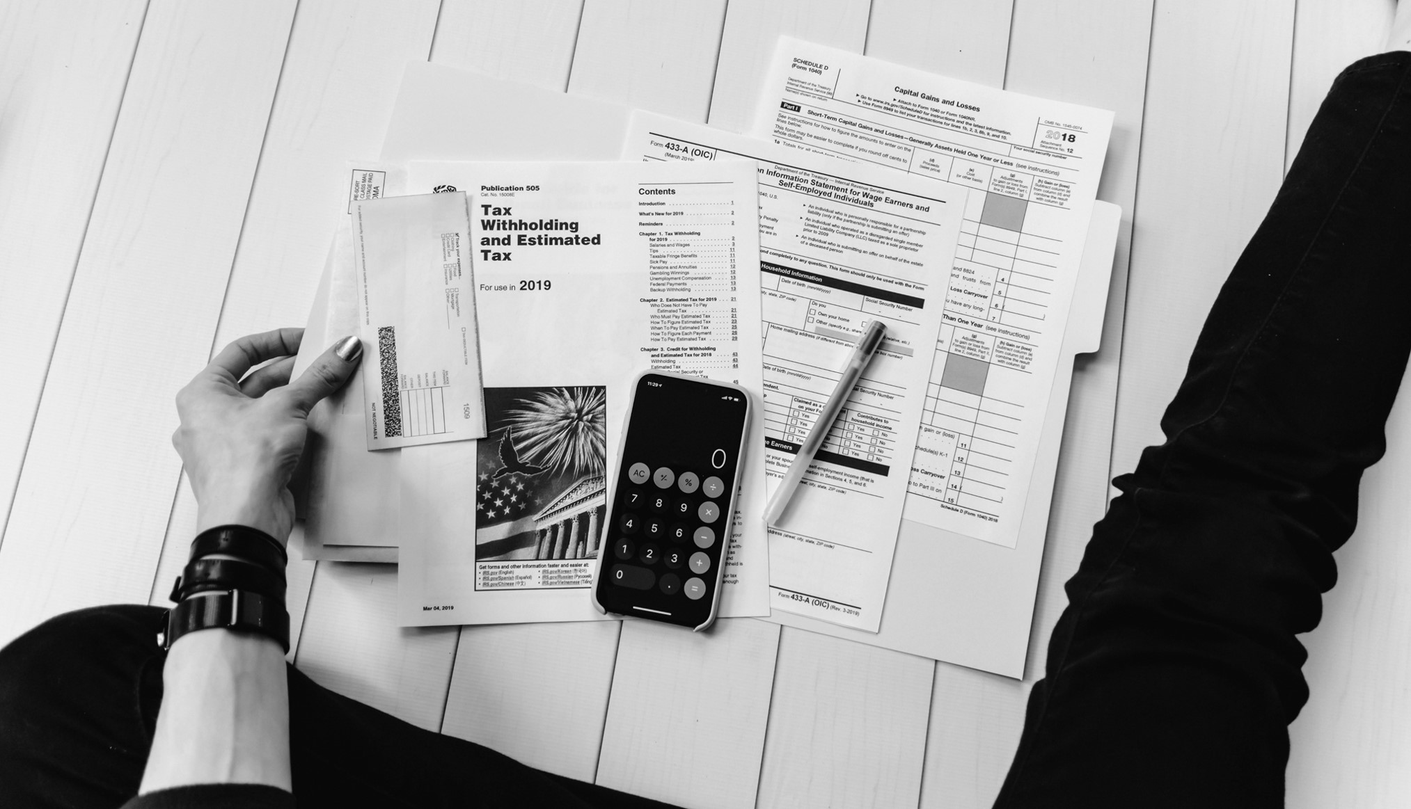 Understanding your payslip black and white